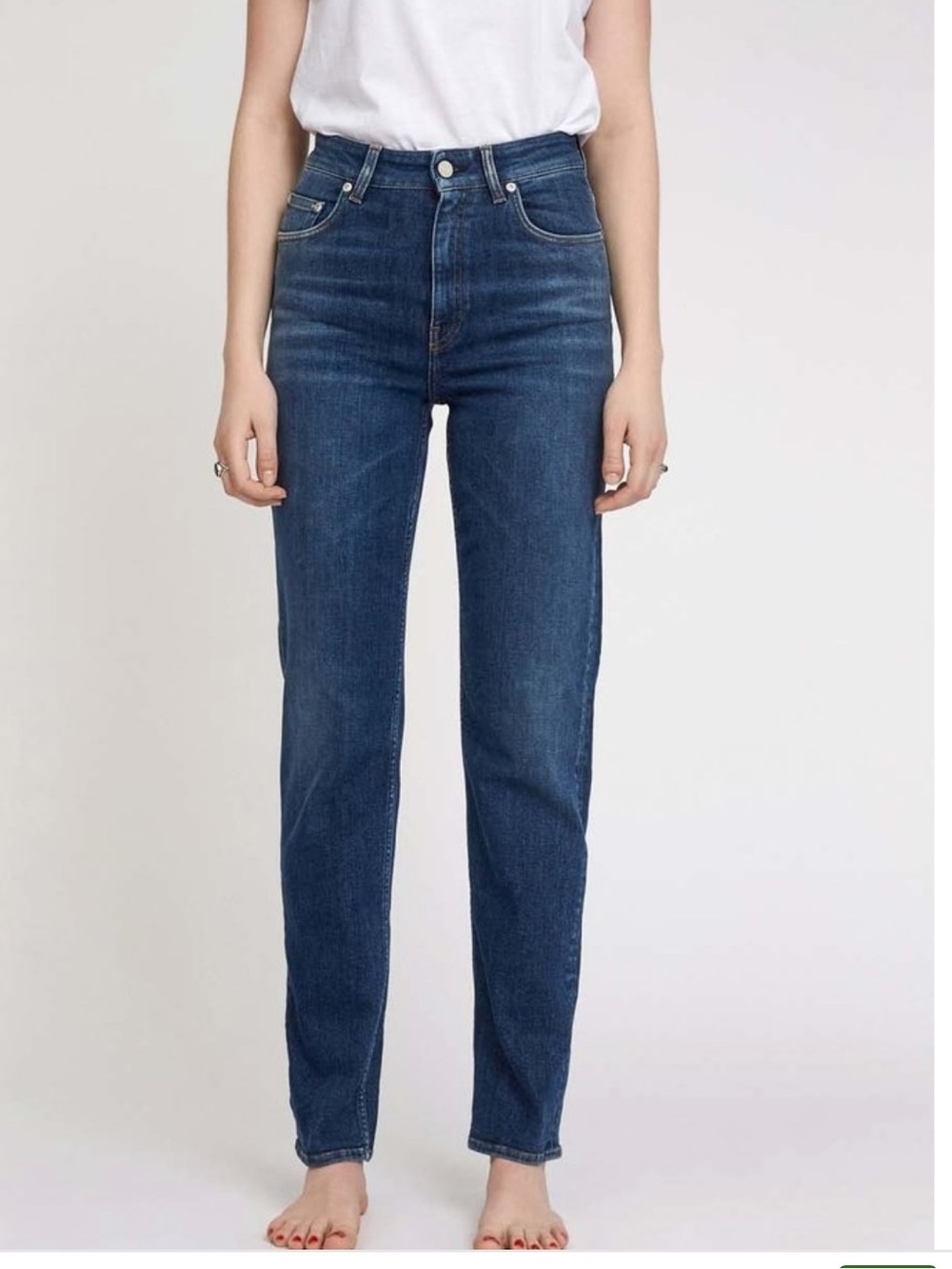 NWT Won Hundred Straight Lounge Blue Jeans 24